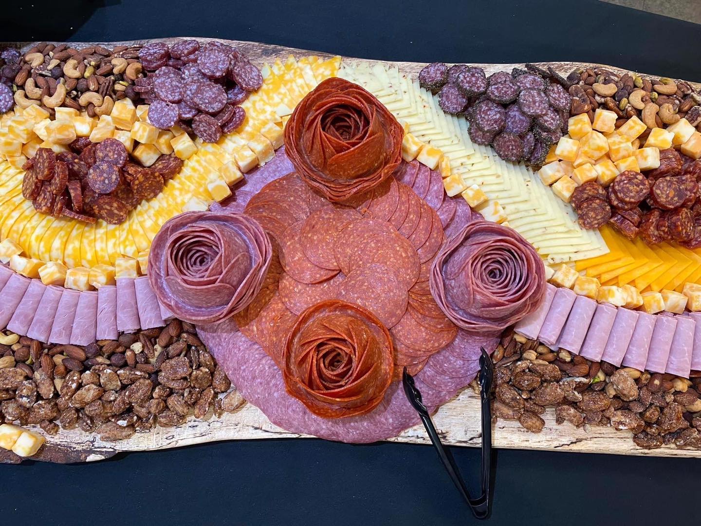 large charcuterie board