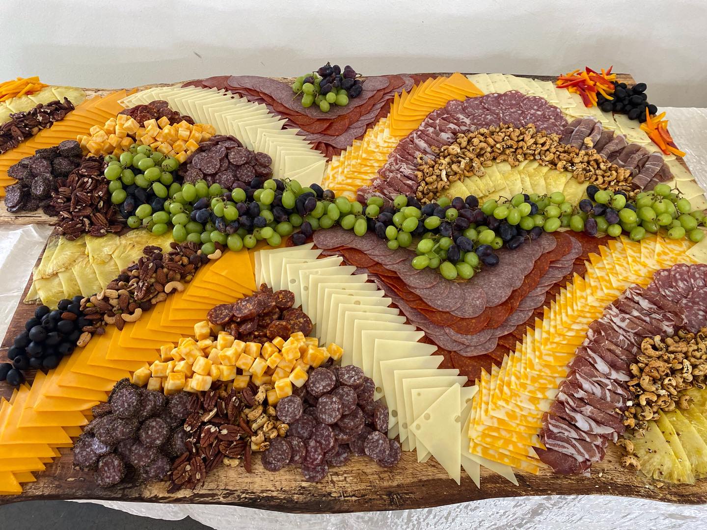 large charcuterie board